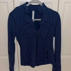 Lululemon Bodycon Jacket, Blue, Size 6